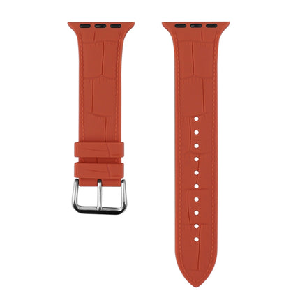 Bamboo Joint Silicone Replacement Strap Watchband, For Apple Watch Series 7  41mm / & 6 & SE & 5 & 4 40mm, For Apple Watch Series  7  45mm / & 6 & SE & 5 & 4 44mm - DealBuddy
