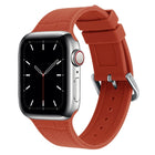 Bamboo Joint Silicone Replacement Strap Watchband, For Apple Watch Series 7  41mm / & 6 & SE & 5 & 4 40mm, For Apple Watch Series  7  45mm / & 6 & SE & 5 & 4 44mm - DealBuddy
