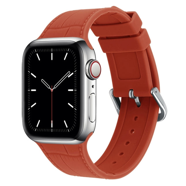 Bamboo Joint Silicone Replacement Strap Watchband, For Apple Watch Series 7  41mm / & 6 & SE & 5 & 4 40mm, For Apple Watch Series  7  45mm / & 6 & SE & 5 & 4 44mm - DealBuddy