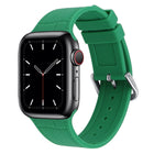 Bamboo Joint Silicone Replacement Strap Watchband, For Apple Watch Series 7  41mm / & 6 & SE & 5 & 4 40mm, For Apple Watch Series  7  45mm / & 6 & SE & 5 & 4 44mm - DealBuddy