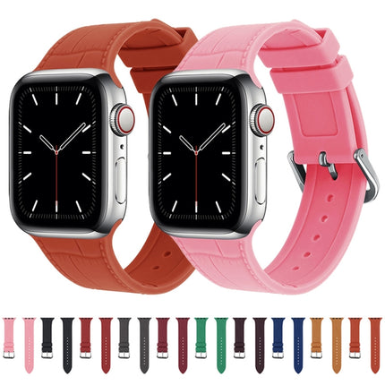Bamboo Joint Silicone Replacement Strap Watchband, For Apple Watch Series 7  41mm / & 6 & SE & 5 & 4 40mm, For Apple Watch Series  7  45mm / & 6 & SE & 5 & 4 44mm - DealBuddy