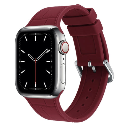 Bamboo Joint Silicone Replacement Strap Watchband, For Apple Watch Series 7  41mm / & 6 & SE & 5 & 4 40mm, For Apple Watch Series  7  45mm / & 6 & SE & 5 & 4 44mm - DealBuddy