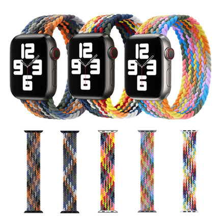 Metal Head Braided Nylon Replacement Watchbands, Size: S 135mm For Apple Watch Series 6 & SE & 5 & 4 40mm / 3 & 2 & 1 38mm - DealBuddy