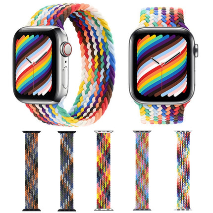 Metal Head Braided Nylon Replacement Watchbands, Size: M 155mm For Apple Watch Series 6 & SE & 5 & 4 44mm / 3 & 2 & 1 42mm - DealBuddy