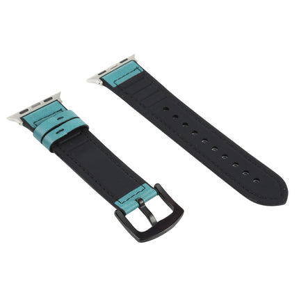 Crazy Horse Texture Leather Replacement Watchbands For Apple Watch Series, 7 45mm / 6 & SE & 5 & 4 44mm / 3 & 2 & 1 42mm, 7 41mm / 6 & SE & 5 & 4 40mm / 3 & 2 & 1 38mm - DealBuddy