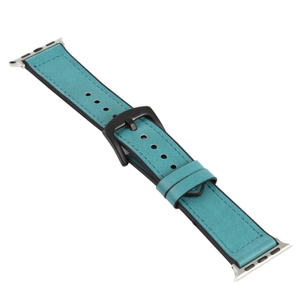 Crazy Horse Texture Leather Replacement Watchbands For Apple Watch Series, 7 45mm / 6 & SE & 5 & 4 44mm / 3 & 2 & 1 42mm, 7 41mm / 6 & SE & 5 & 4 40mm / 3 & 2 & 1 38mm - DealBuddy