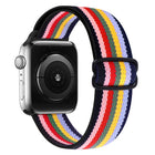 8-shaped Buckle Nylon Replacement Strap Watchband, For Apple Watch Series 9&8&7 41mm / SE 3&SE 2&6&SE&5&4 40mm / 3&2&1 38mm, For Apple Watch Series  7  45mm / & 6 & SE & 5 & 4 44mm - DealBuddy