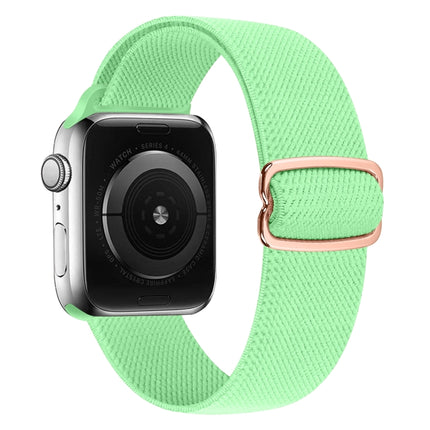 8-shaped Buckle Nylon Replacement Strap Watchband, For Apple Watch Series 9&8&7 41mm / SE 3&SE 2&6&SE&5&4 40mm / 3&2&1 38mm, For Apple Watch Series  7  45mm / & 6 & SE & 5 & 4 44mm - DealBuddy