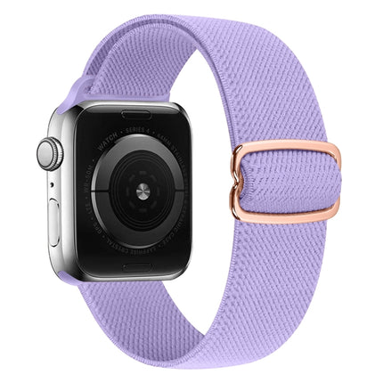 8-shaped Buckle Nylon Replacement Strap Watchband, For Apple Watch Series 9&8&7 41mm / SE 3&SE 2&6&SE&5&4 40mm / 3&2&1 38mm, For Apple Watch Series  7  45mm / & 6 & SE & 5 & 4 44mm - DealBuddy