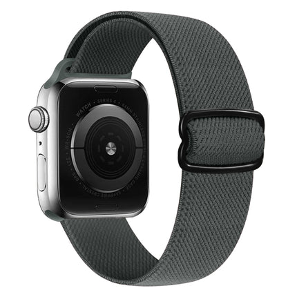 8-shaped Buckle Nylon Replacement Strap Watchband, For Apple Watch Series 9&8&7 41mm / SE 3&SE 2&6&SE&5&4 40mm / 3&2&1 38mm, For Apple Watch Series  7  45mm / & 6 & SE & 5 & 4 44mm - DealBuddy