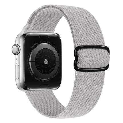 8-shaped Buckle Nylon Replacement Strap Watchband, For Apple Watch Series 9&8&7 41mm / SE 3&SE 2&6&SE&5&4 40mm / 3&2&1 38mm, For Apple Watch Series  7  45mm / & 6 & SE & 5 & 4 44mm - DealBuddy