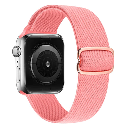 8-shaped Buckle Nylon Replacement Strap Watchband, For Apple Watch Series 9&8&7 41mm / SE 3&SE 2&6&SE&5&4 40mm / 3&2&1 38mm, For Apple Watch Series  7  45mm / & 6 & SE & 5 & 4 44mm - DealBuddy