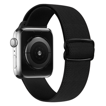 8-shaped Buckle Nylon Replacement Strap Watchband, For Apple Watch Series 9&8&7 41mm / SE 3&SE 2&6&SE&5&4 40mm / 3&2&1 38mm, For Apple Watch Series  7  45mm / & 6 & SE & 5 & 4 44mm - DealBuddy