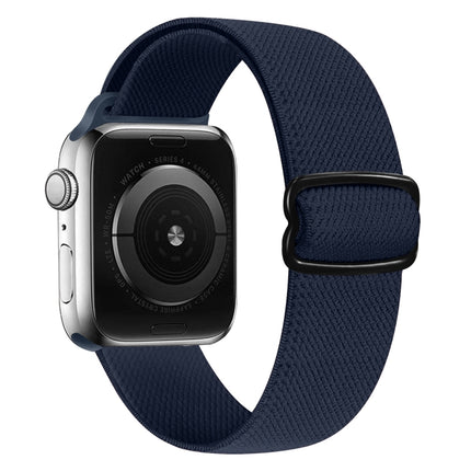 8-shaped Buckle Nylon Replacement Strap Watchband, For Apple Watch Series 9&8&7 41mm / SE 3&SE 2&6&SE&5&4 40mm / 3&2&1 38mm, For Apple Watch Series  7  45mm / & 6 & SE & 5 & 4 44mm - DealBuddy