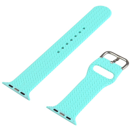 Braided Silicone Replacement Watchbands with Buckle For Apple Watch Series - DealBuddy