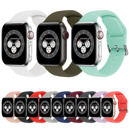 Braided Silicone Replacement Watchbands with Buckle For Apple Watch Series - DealBuddy