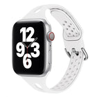 Silicone Replacement Watchbands For Apple Watch Series, 7 45mm / 6 & SE & 5 & 4 44mm / 3 & 2 & 1 42mm, 7 41mm / 6 & SE & 5 & 4 40mm / 3 & 2 & 1 38mm - DealBuddy