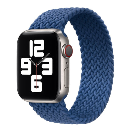 Metal Head Braided Nylon Solid Color Replacement Strap Watchband For Apple Watch Series 6 & SE & 5 & 4 40mm / 3 & 2 & 1 38mm - DealBuddy