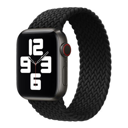 Metal Head Braided Nylon Solid Color Replacement Strap Watchband For Apple Watch Series 6 & SE & 5 & 4 44mm / 3 & 2 & 1 42mm, XS 135mm, S 145mm, M 155mm - DealBuddy