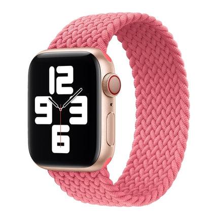 Metal Head Braided Nylon Solid Color Replacement Strap Watchband For Apple Watch Series 6 & SE & 5 & 4 44mm / 3 & 2 & 1 42mm, XS 135mm, S 145mm, M 155mm - DealBuddy