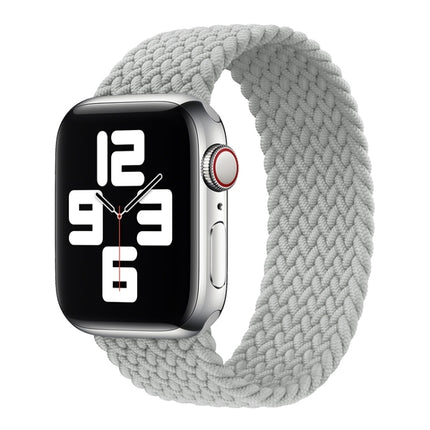 Metal Head Braided Nylon Solid Color Replacement Strap Watchband For Apple Watch Series 6 & SE & 5 & 4 44mm / 3 & 2 & 1 42mm, XS 135mm, S 145mm, M 155mm - DealBuddy
