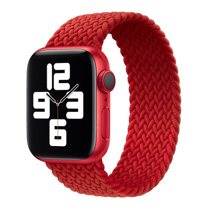 Metal Head Braided Nylon Solid Color Replacement Strap Watchband For Apple Watch Series 6 & SE & 5 & 4 44mm / 3 & 2 & 1 42mm, XS 135mm, S 145mm, M 155mm - DealBuddy