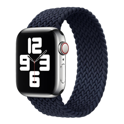 Metal Head Braided Nylon Solid Color Replacement Strap Watchband For Apple Watch Series 6 & SE & 5 & 4 44mm / 3 & 2 & 1 42mm, XS 135mm, S 145mm, M 155mm - DealBuddy