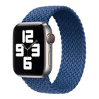 Metal Head Braided Nylon Solid Color Replacement Strap Watchband For Apple Watch Series 6 & SE & 5 & 4 44mm / 3 & 2 & 1 42mm - DealBuddy