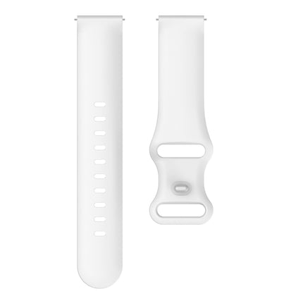 Butterfly Buckle Silicone Replacement Strap Watchband, 20mm For Samsung Galaxy Watch Active 3 41mm, 22mm For Samsung Galaxy Watch Active 3 45mm - DealBuddy