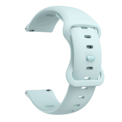 Butterfly Buckle Silicone Replacement Strap Watchband, 20mm For Samsung Galaxy Watch Active 3 41mm, 22mm For Samsung Galaxy Watch Active 3 45mm - DealBuddy