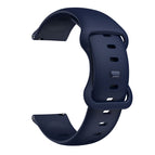 22mm For Samsung Galaxy Watch Active 3 45mm / Midnight Blue