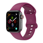 7 45mm / 6 & SE & 5 & 4 44mm / 3 & 2 & 1 42mm, Size: Large Size / Red Wine