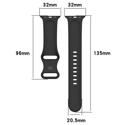 Large Size Silicone Watch Band For Apple Watch Series