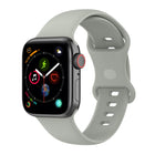 Silicone Watchbands For Apple Watch Series, 7 41mm / 6 & SE & 5 & 4 40mm / 3 & 2 & 1 38mm, Size: Small Code, 7 45mm / 6 & SE & 5 & 4 44mm / 3 & 2 & 1 42mm, Size: Small Code