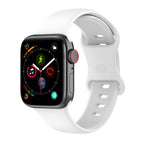 7 41mm / 6 & SE & 5 & 4 40mm / 3 & 2 & 1 38mm, Size: Small Code / White