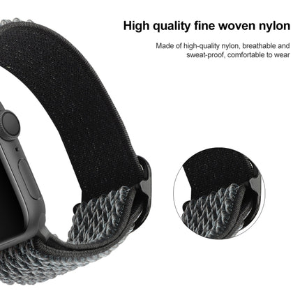 Wave Texture Nylon Replacement Watchbands For Apple Watch Series, 7 45mm / 6 & SE & 5 & 4 44mm / 3 & 2 & 1 42mm, 7 41mm / 6 & SE & 5 & 4 40mm / 3 & 2 & 1 38mm - DealBuddy