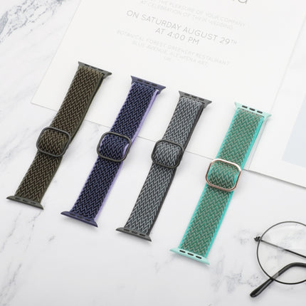 Wave Texture Nylon Replacement Watchbands For Apple Watch Series, 7 45mm / 6 & SE & 5 & 4 44mm / 3 & 2 & 1 42mm, 7 41mm / 6 & SE & 5 & 4 40mm / 3 & 2 & 1 38mm - DealBuddy