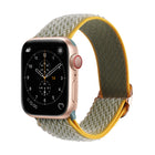 Wave Texture Nylon Replacement Watchbands For Apple Watch Series, 7 45mm / 6 & SE & 5 & 4 44mm / 3 & 2 & 1 42mm, 7 41mm / 6 & SE & 5 & 4 40mm / 3 & 2 & 1 38mm - DealBuddy