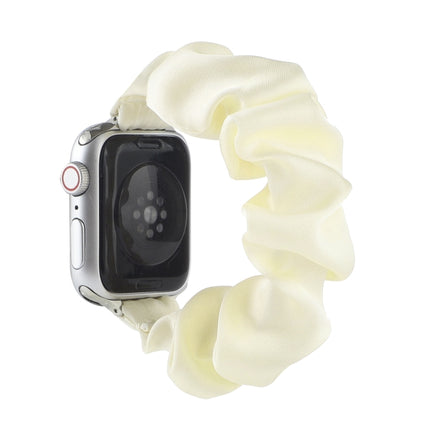 Scarf Hair Tie Replacement Watchbands For Apple Watch Series, 7 45mm / 6 & SE & 5 & 4 44mm / 3 & 2 & 1 42mm, 7 41mm / 6 & SE & 5 & 4 40mm / 3 & 2 & 1 38mm - DealBuddy