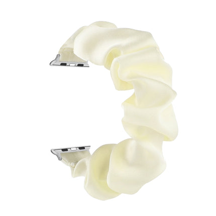 Scarf Hair Tie Replacement Watchbands For Apple Watch Series, 7 45mm / 6 & SE & 5 & 4 44mm / 3 & 2 & 1 42mm, 7 41mm / 6 & SE & 5 & 4 40mm / 3 & 2 & 1 38mm - DealBuddy