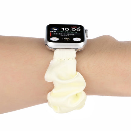 Scarf Hair Tie Replacement Watchbands For Apple Watch Series, 7 45mm / 6 & SE & 5 & 4 44mm / 3 & 2 & 1 42mm, 7 41mm / 6 & SE & 5 & 4 40mm / 3 & 2 & 1 38mm - DealBuddy