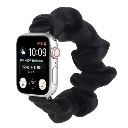 Scarf Hair Tie Replacement Watchbands For Apple Watch Series, 7 45mm / 6 & SE & 5 & 4 44mm / 3 & 2 & 1 42mm, 7 41mm / 6 & SE & 5 & 4 40mm / 3 & 2 & 1 38mm - DealBuddy