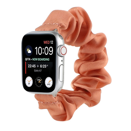 Scarf Hair Tie Replacement Watchbands For Apple Watch Series, 7 45mm / 6 & SE & 5 & 4 44mm / 3 & 2 & 1 42mm, 7 41mm / 6 & SE & 5 & 4 40mm / 3 & 2 & 1 38mm - DealBuddy