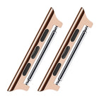 2 PCS Watchbands Stainless Steel Acoustic Ear Connector, Width: 22mm For Apple Watch Series 6 & SE & 5 & 4 40mm / 3 & 2 & 1 38mm, Width: 22mm For Apple Watch 40mm / 38mm