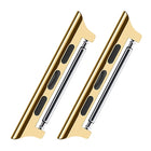 2 PCS Watchbands Stainless Steel Acoustic Ear Connector, Width: 24mm For Apple Watch Series 6 & SE & 5 & 4 44mm / 3 & 2 & 1 42mm
