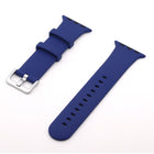 Silver Buckle Silicone Replacement Strap Watchband