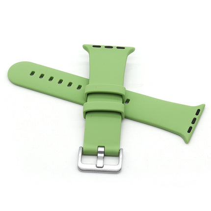 Silver Buckle Silicone Replacement Strap Watchband