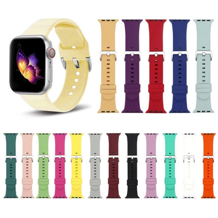Silver Buckle Silicone Replacement Strap Watchband