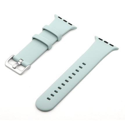 Silver Buckle Silicone Replacement Strap Watchband