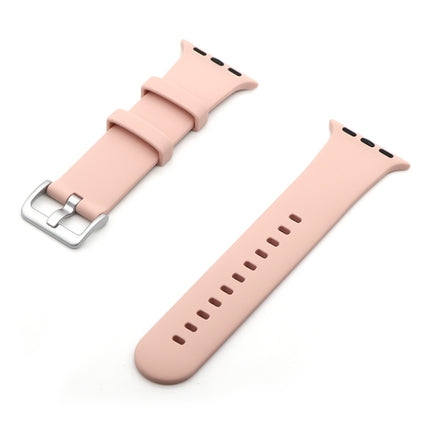 Silver Buckle Silicone Replacement Strap Watchband